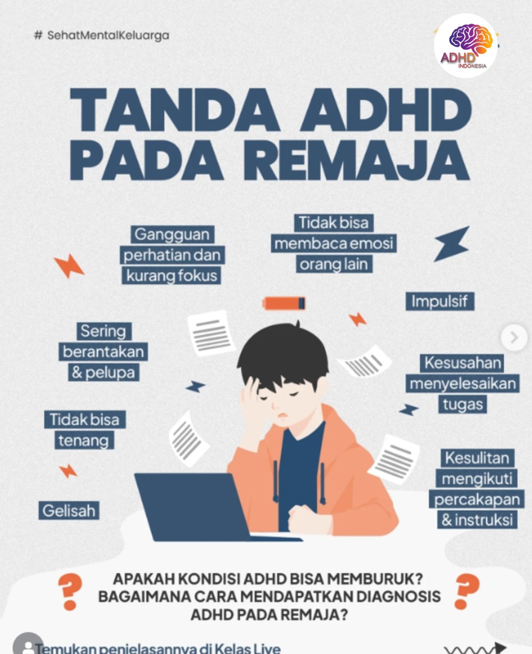 Screening ADHD Non-Diagnostik: Edukasi Awal bagi Orang Tua di Kabupaten Belu